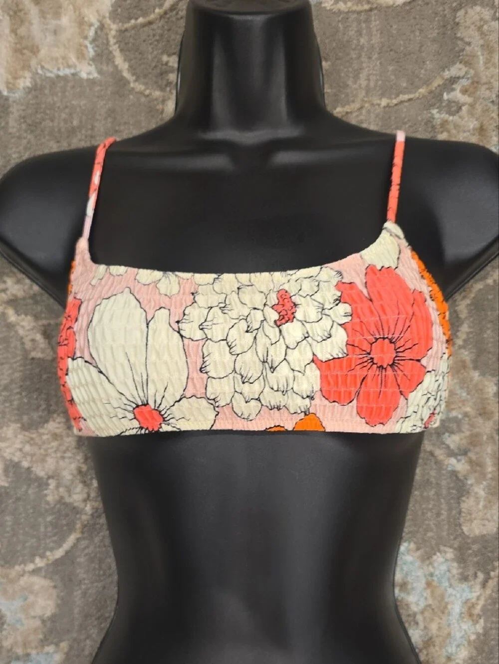 triangl swimwear Pink & White Floral Bikini Set